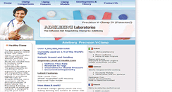 Desktop Screenshot of adelberglaboratories.com